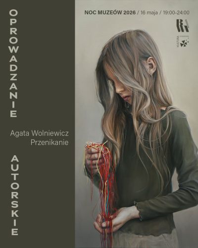 Agata Wolniewicz oprowadzanie